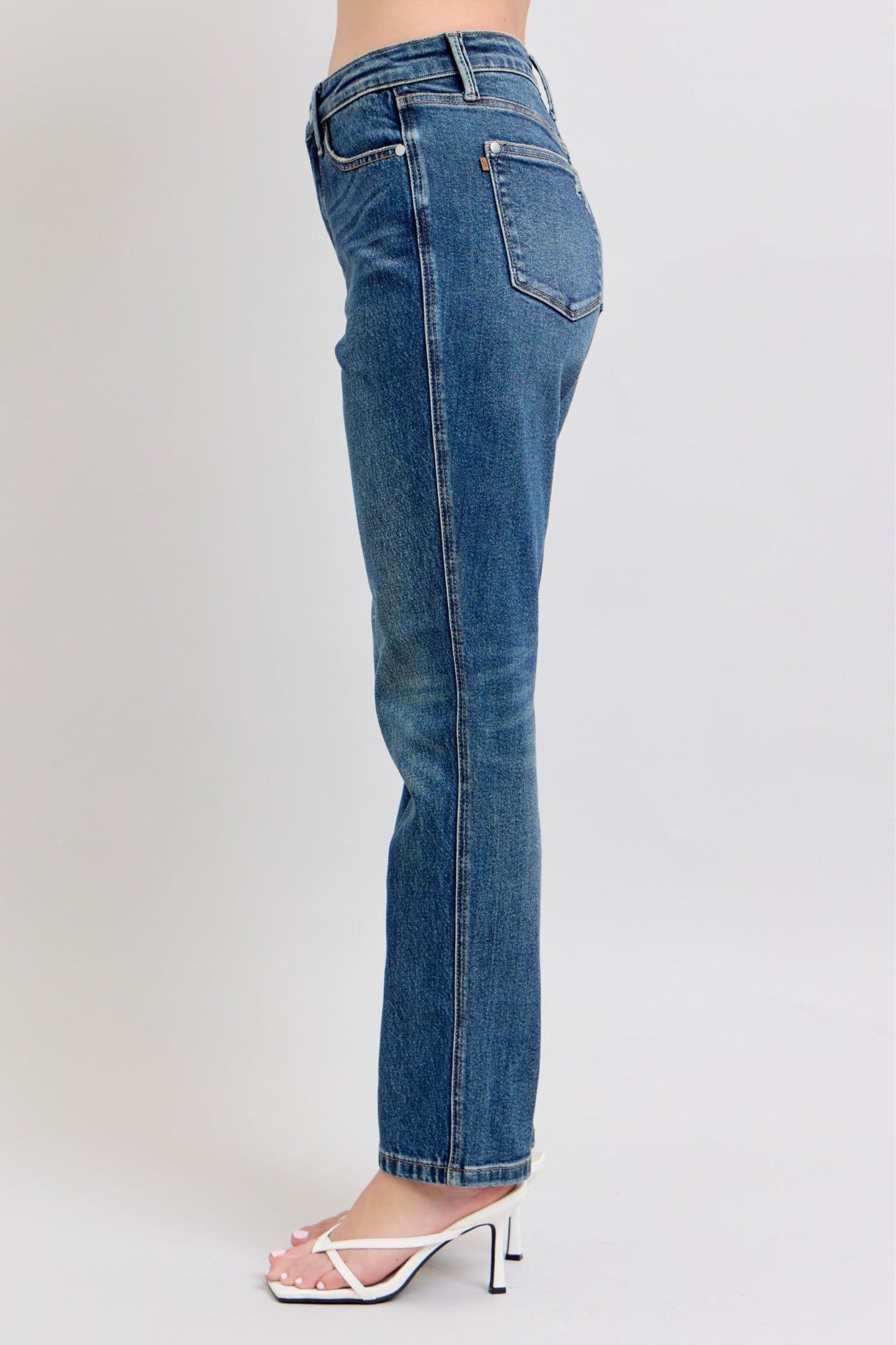 Judy Blue High Waisted Non-Destroy Straight