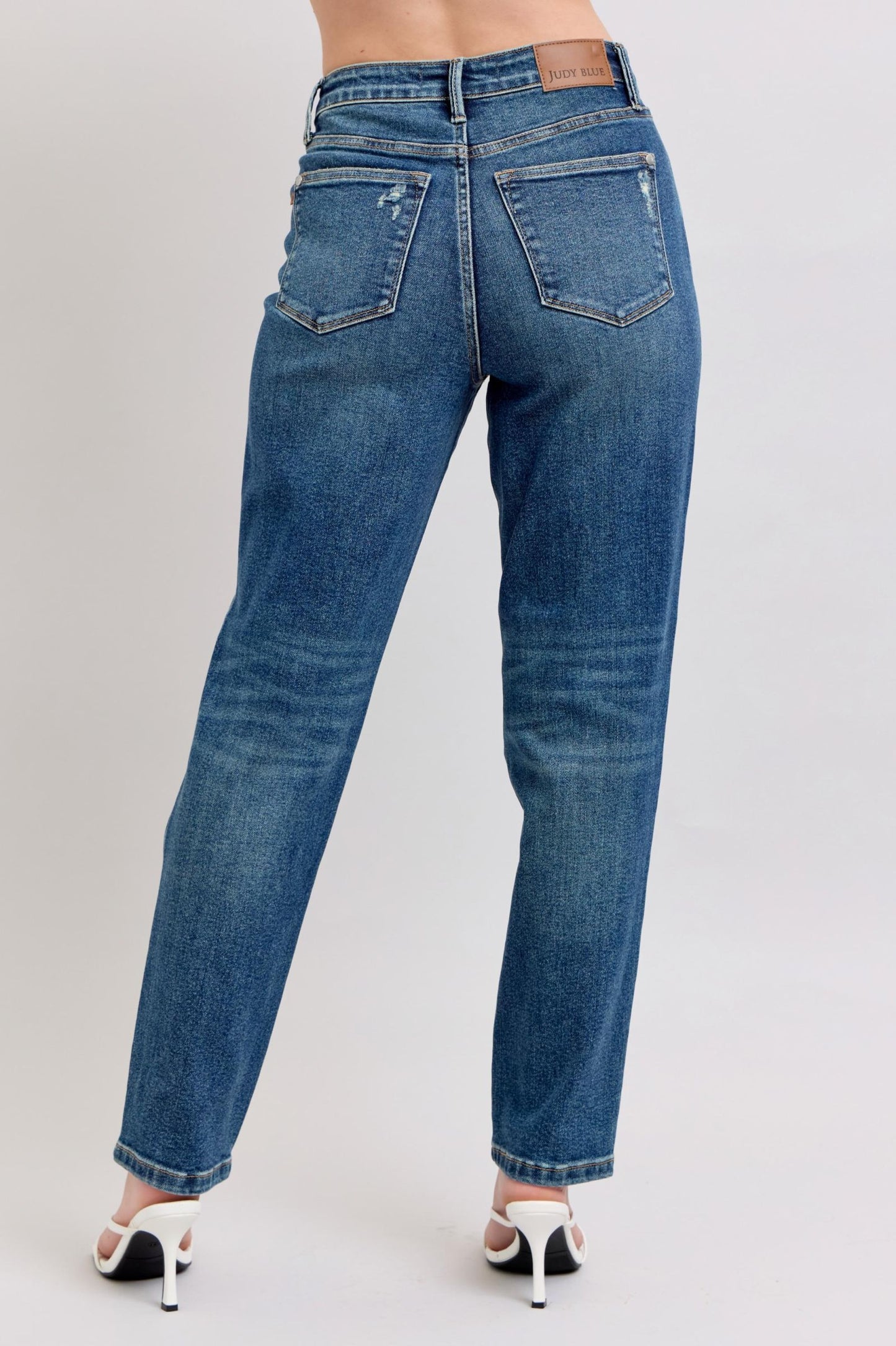 Judy Blue High Waisted Non-Destroy Straight