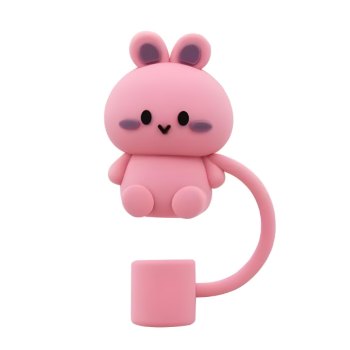 Cute animal straw cover