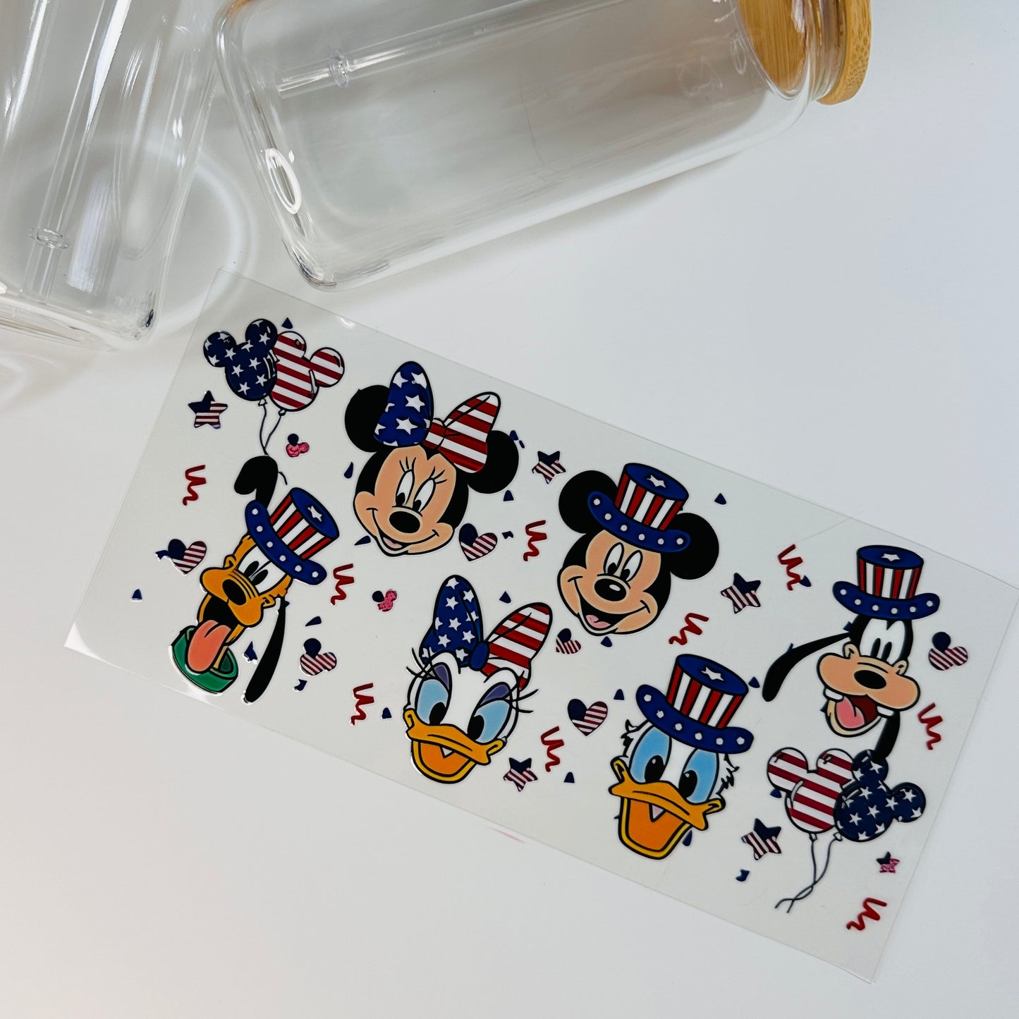 Disney USA UV DTF Transfer