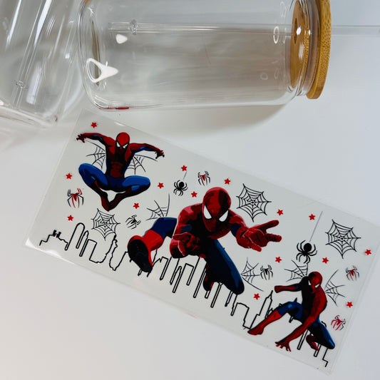 Spiderman UV DTF Transfer