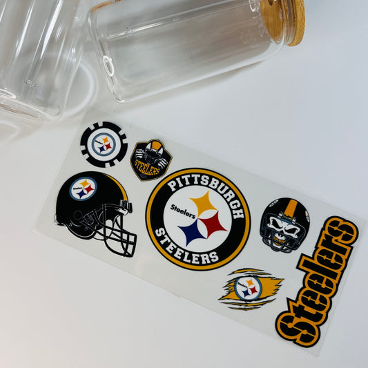 Football Steelers UV DTF Transfer