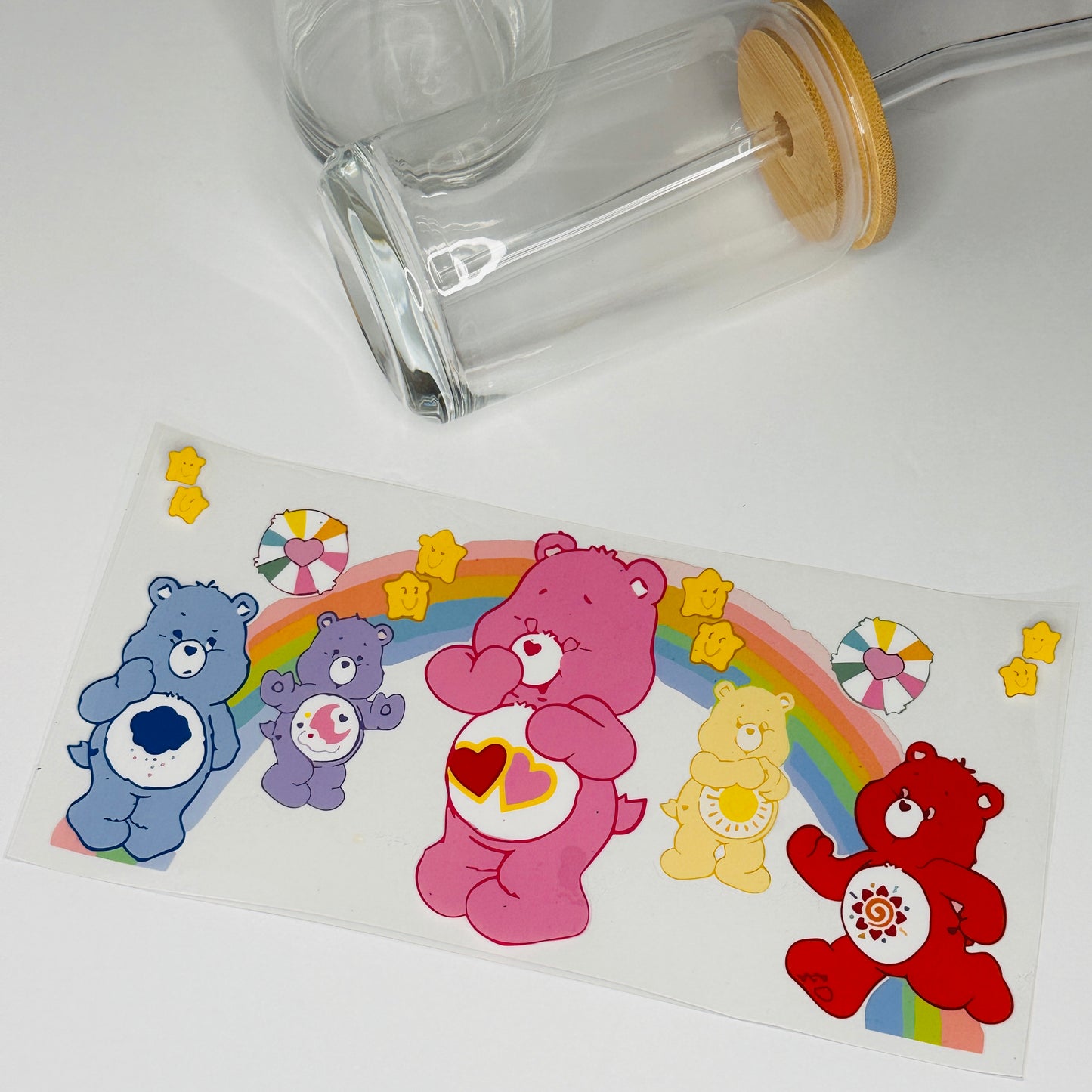 Care Bears UV DTF Transfer