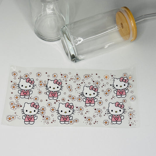 All over Hello Kitty UV DTF Transfer