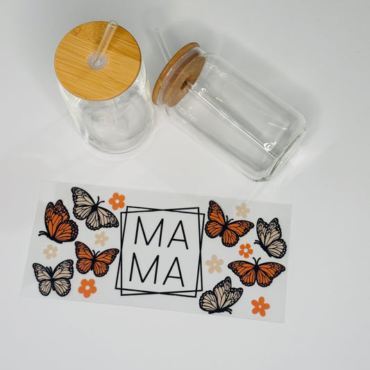 MAMA & Butterflies UV DTF Transfer