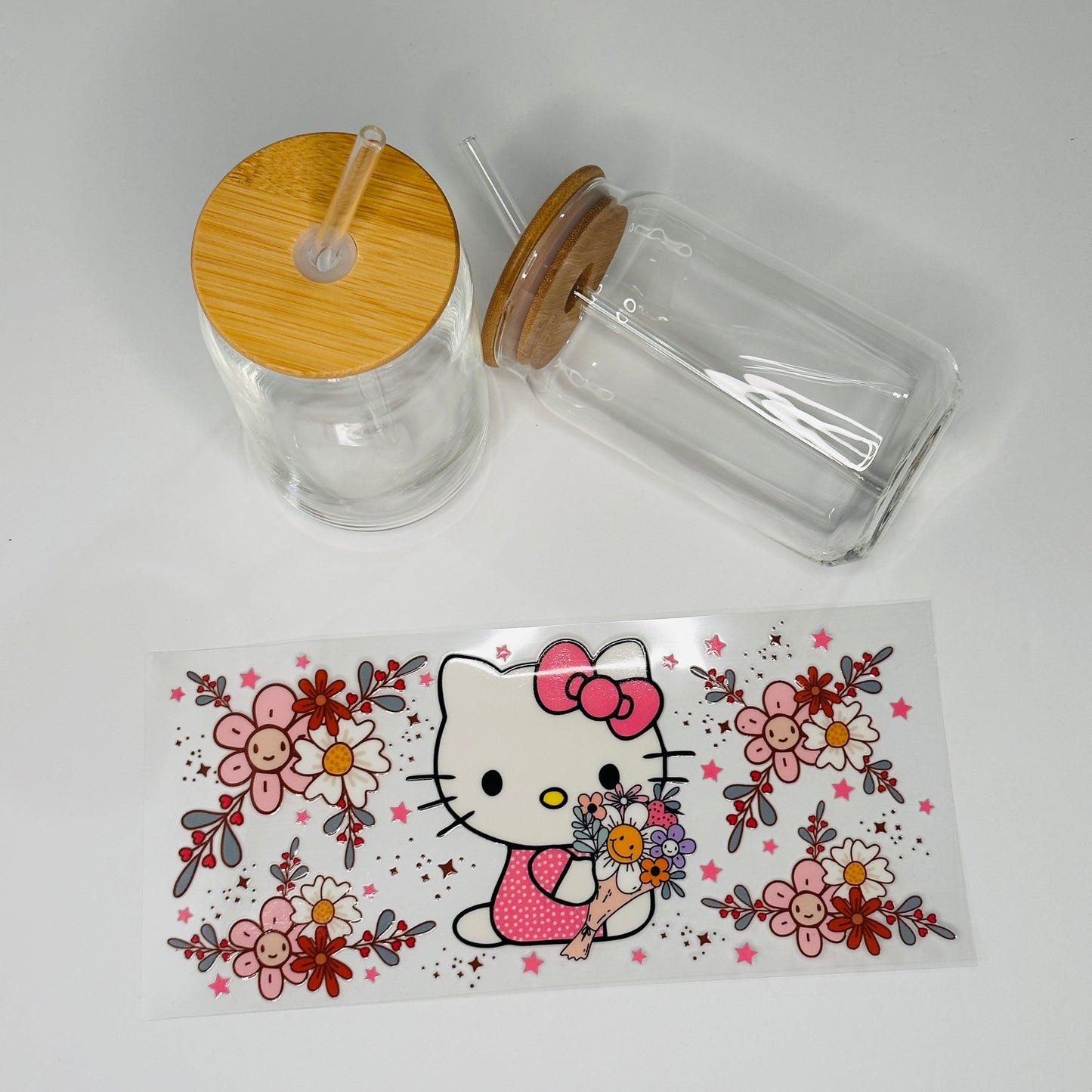 Hello Kitty Bouquet UV DTF Transfer